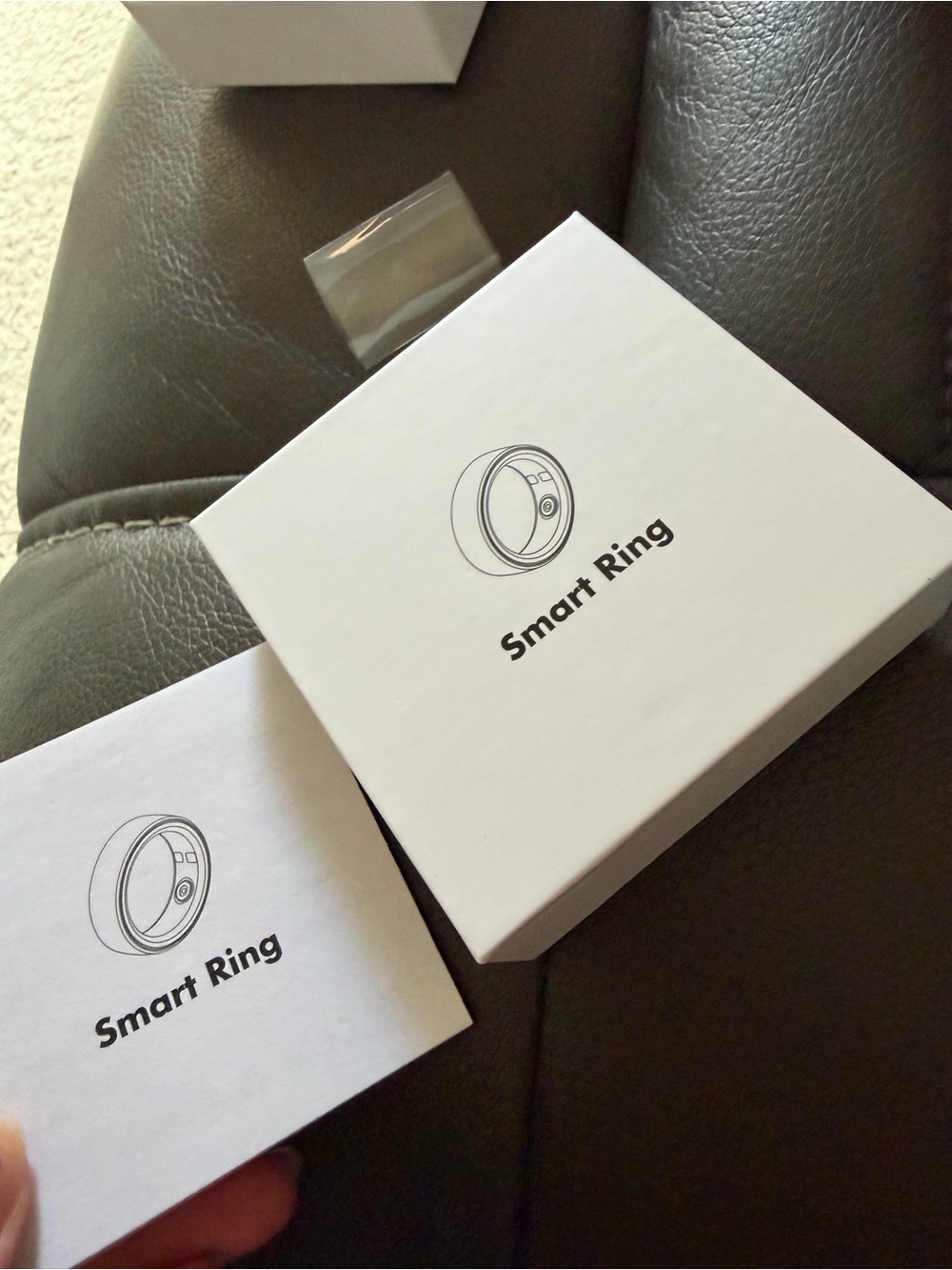 Smart ring health tracker